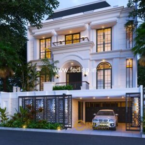 Exterior House Luxury Villa Luxury  House House Front Design Home Front Design-1113
