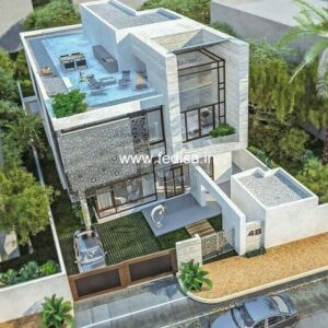 Exterior House Luxury Villa Luxury  House House Front Design Home Front Design-1124
