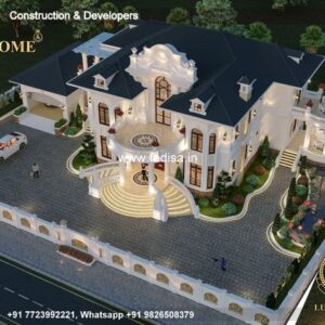 Exterior House Luxury Villa Luxury  House House Front Design Home Front Design-1128