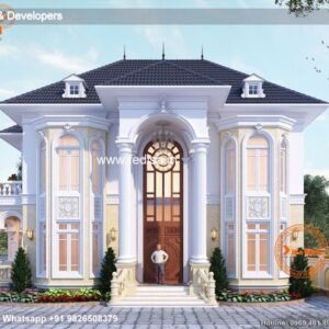 Exterior House Luxury Villa Luxury  House House Front Design Home Front Design-1150