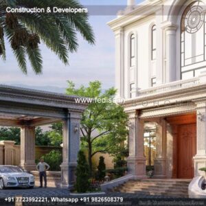 Exterior House Luxury Villa Luxury  House House Front Design Home Front Design-1182
