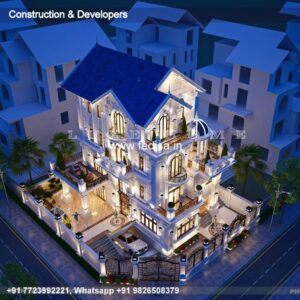 Exterior House Luxury Villa Luxury  House House Front Design Home Front Design-1198