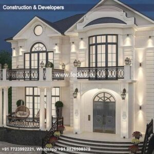 Exterior House Luxury Villa Luxury  House House Front Design Home Front Design-1215