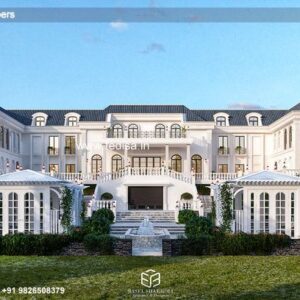 Exterior House Luxury Villa Luxury  House House Front Design Home Front Design-1255