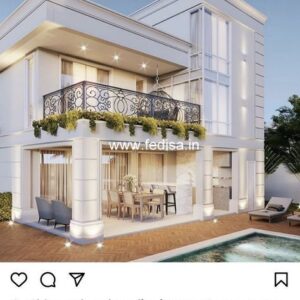 Exterior House Luxury Villa Luxury  House House Front Design Home Front Design-1307