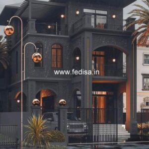 Exterior House Luxury Villa Luxury  House House Front Design Home Front Design-1351