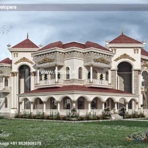 Exterior House Luxury Villa Luxury  House House Front Design Home Front Design-1378