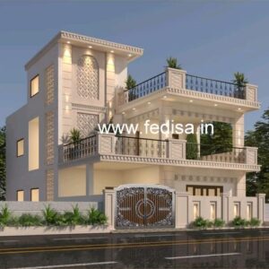 Exterior House Luxury Villa Luxury  House House Front Design Home Front Design-1400