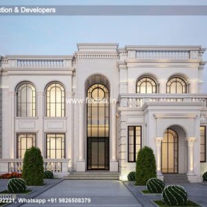 Exterior House Luxury Villa Luxury  House House Front Design Home Front Design-1424