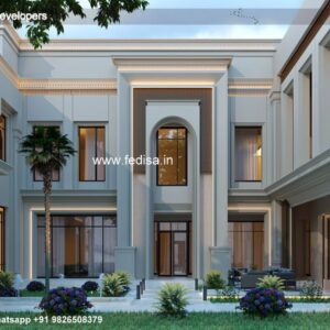 Exterior House Luxury Villa Luxury  House House Front Design Home Front Design-1470