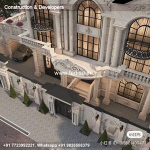 Exterior House Luxury Villa Luxury  House House Front Design Home Front Design-1550