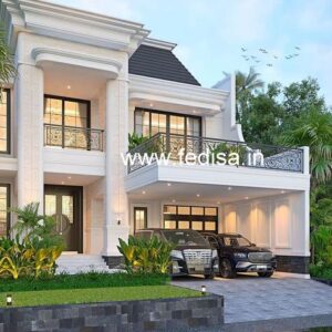 Exterior House Luxury Villa Luxury  House House Front Design Home Front Design-1616