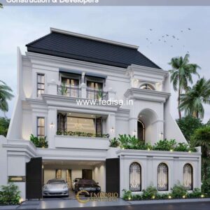 Exterior House Luxury Villa Luxury  House House Front Design Home Front Design-1648