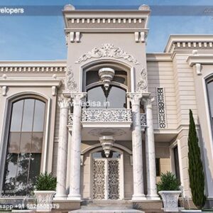 Exterior House Luxury Villa Luxury  House House Front Design Home Front Design-1650