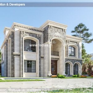 Exterior House Luxury Villa Luxury  House House Front Design Home Front Design-1685