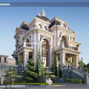 Exterior House Luxury Villa Luxury  House House Front Design Home Front Design-1778