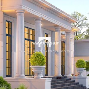 Exterior House Luxury Villa Luxury  House House Front Design Home Front Design-1839