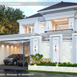 Exterior House Luxury Villa Luxury  House House Front Design Home Front Design-1864