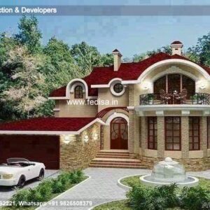 Exterior House Luxury Villa Luxury  House House Front Design Home Front Design-1869