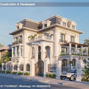 Exterior House Luxury Villa Luxury  House House Front Design Home Front Design-1880