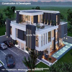 Exterior House Luxury Villa Luxury  House House Front Design Home Front Design-1999