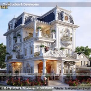 Exterior House Luxury Villa Luxury  House House Front Design Home Front Design-2001