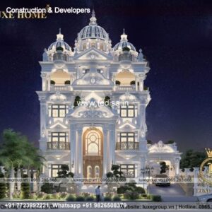 Exterior House Luxury Villa Luxury  House House Front Design Home Front Design-2014