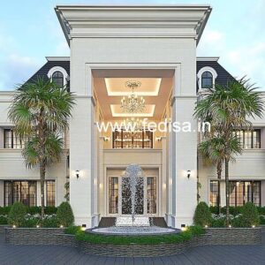 Exterior House Luxury Villa Luxury  House House Front Design Home Front Design-2033