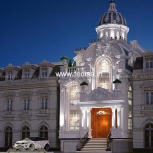 Exterior House Luxury Villa Luxury  House House Front Design Home Front Design-2057