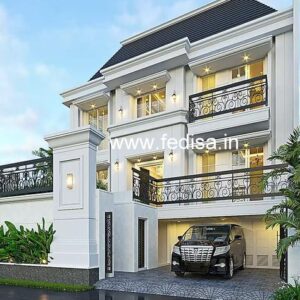 Exterior House Luxury Villa Luxury  House House Front Design Home Front Design-2067