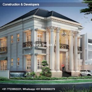Exterior House Luxury Villa Luxury  House House Front Design Home Front Design-2074