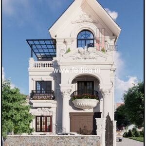 Exterior House Luxury Villa Luxury  House House Front Design Home Front Design-2081