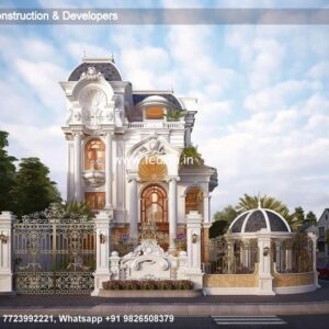 Exterior House Luxury Villa Luxury  House House Front Design Home Front Design-2088