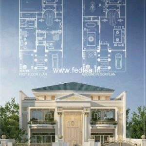 Exterior House Luxury Villa Luxury  House House Front Design Home Front Design-2111