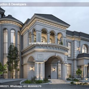 Exterior House Luxury Villa Luxury  House House Front Design Home Front Design-2116
