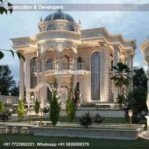 Exterior House Luxury Villa Luxury  House House Front Design Home Front Design-2133