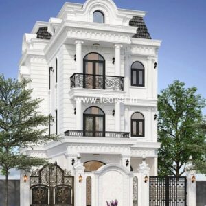 Exterior House Luxury Villa Luxury  House House Front Design Home Front Design-2138