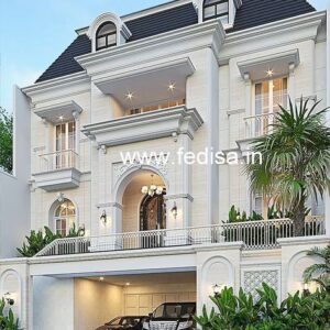Exterior House Luxury Villa Luxury  House House Front Design Home Front Design-2175