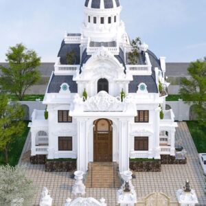 Exterior House Luxury Villa Luxury  House House Front Design Home Front Design-2192