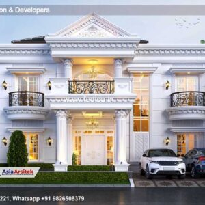 Exterior House Luxury Villa Luxury  House House Front Design Home Front Design-2196