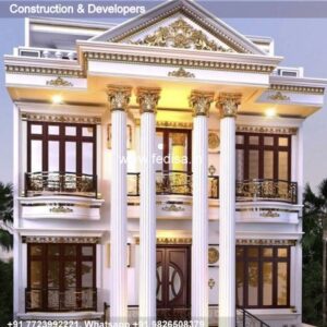 Exterior House Luxury Villa Luxury  House House Front Design Home Front Design-2202