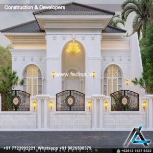 Exterior House Luxury Villa Luxury  House House Front Design Home Front Design-2265