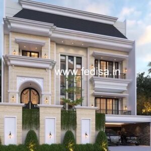 Exterior House Luxury Villa Luxury  House House Front Design Home Front Design-2320