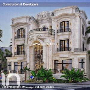 Exterior House Luxury Villa Luxury  House House Front Design Home Front Design-2379