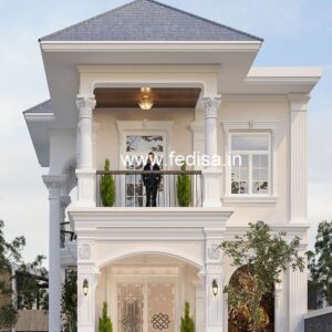 Exterior House Luxury Villa Luxury  House House Front Design Home Front Design-2393