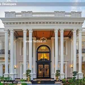 Exterior House Luxury Villa Luxury  House House Front Design Home Front Design-2412