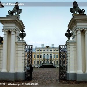 Exterior House Luxury Villa Luxury  House House Front Design Home Front Design-2424