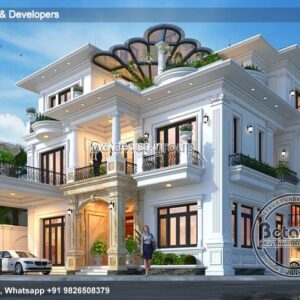 Exterior House Luxury Villa Luxury  House House Front Design Home Front Design-2436