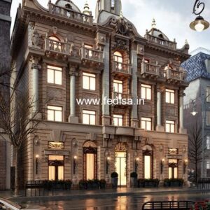 Exterior House Luxury Villa Luxury  House House Front Design Home Front Design-2452