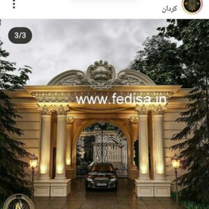 Exterior House Luxury Villa Luxury  House House Front Design Home Front Design-2470